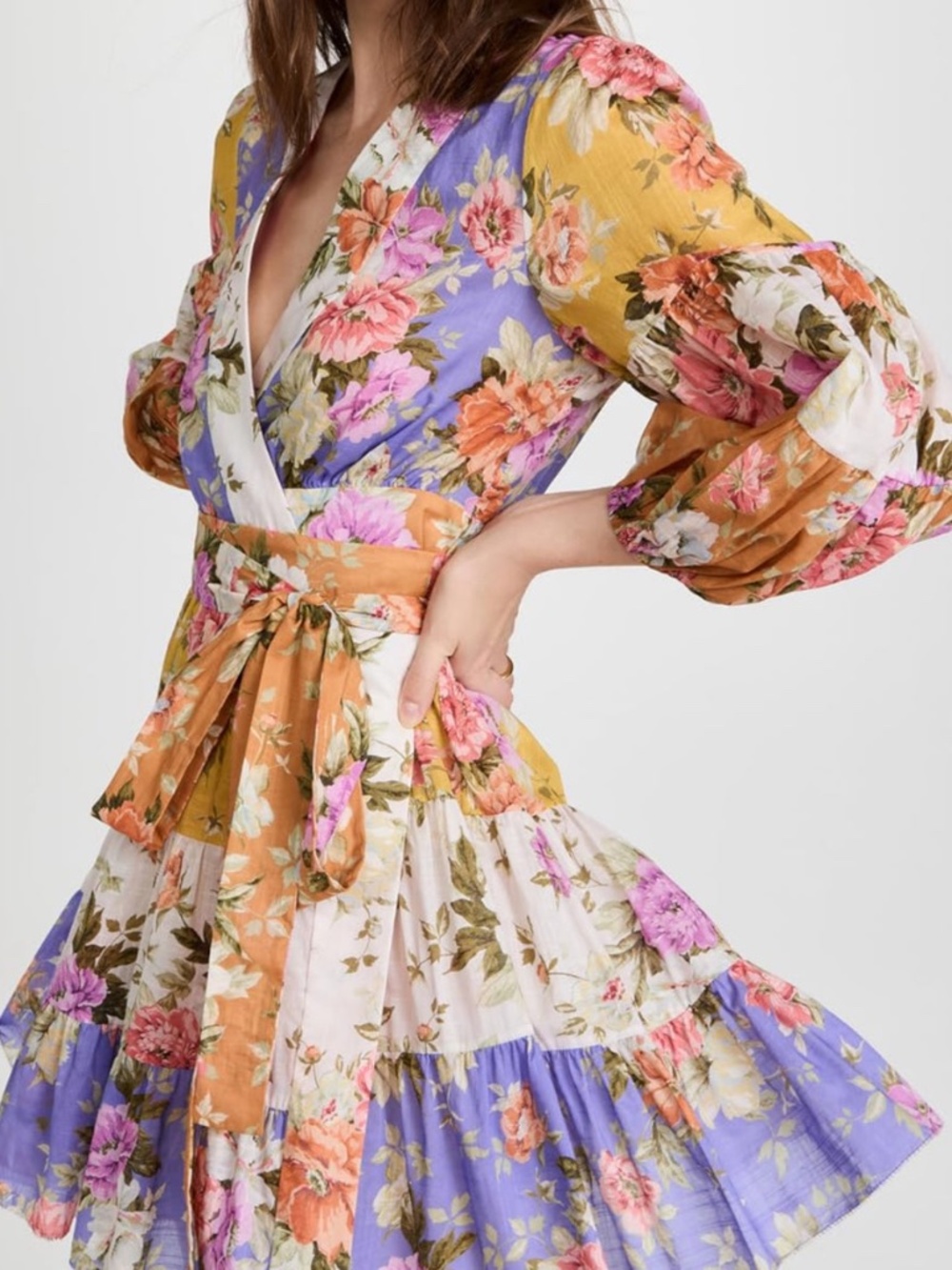 Zimmermann Pattie floral mini dress size 0